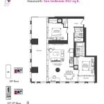 Artists' Alley Condos - Amaranth - Floorplan