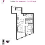 Artists' Alley Condos - Viridian - Floorplan