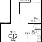 B-Line Condos - Suite C12 - Floor Plan