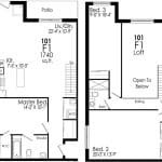 B-Line Condos - Suite F1 - Floor Plan