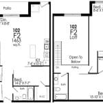 B-Line Condos - Suite F2 - Floor Plan