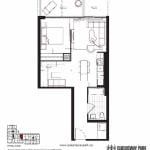 Queensway Park Condos - B2 - Floorplan