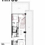 Queensway Park Condos - E9T - Floorplan