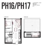 Queensway Park Condos - PH16 - Floorplan