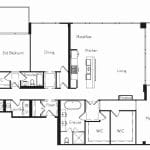 The Insignia - The Phelps - 3 + Den - Floorplans