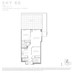 Eau Du Soleil - Sky 66 - Floorplan