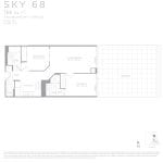 Eau Du Soleil - Sky 68 - Floorplan