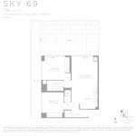 Eau Du Soleil - Sky 69 - Floorplan