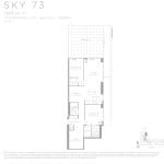 Eau Du Soleil - Sky 73 - Floorplan