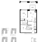 543 Richmond Condos - 1D-S - Floorplan