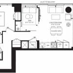 55C - Suite 12B - Floorplan