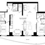 SXSW Condos - SW 1242 - Floorplan