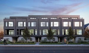 Piano Towns - Street Level View - Exterior Render
