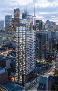 The Garden District Condos - Bird's Eye View - Exterior Render 3