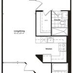 Empire Midtown Condos - I-2 - Floorplan