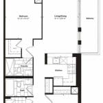 Empire Midtown Condos - U-4 - Floorplan