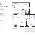 Roccabella Condos - A1 + B1 - Floorplans