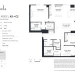 Roccabella Condos - A3 + C2 - Floorplans