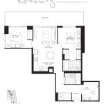 Rodeo Drive Condos - Roxbury ALT - Floorplan