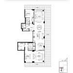 Upper East Village Condos - Penthouse 03 - Floorplan