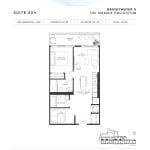 BRIGHTWATER - SUITE 304 - Floorplan