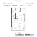 BRIGHTWATER - SUITE 309 - Floorplan