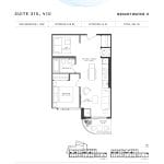 BRIGHTWATER - SUITE 310 - Floorplan