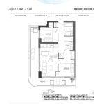 BRIGHTWATER - SUITE 321 - Floorplan