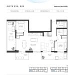 BRIGHTWATER - SUITE 330 - Floorplan
