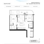 BRIGHTWATER - SUITE 501 - Floorplan