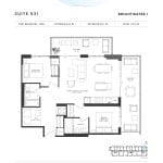 BRIGHTWATER - SUITE 531 - Floorplan