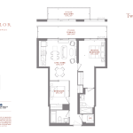THE TAILOR CONDOS - T3 - Floorplan